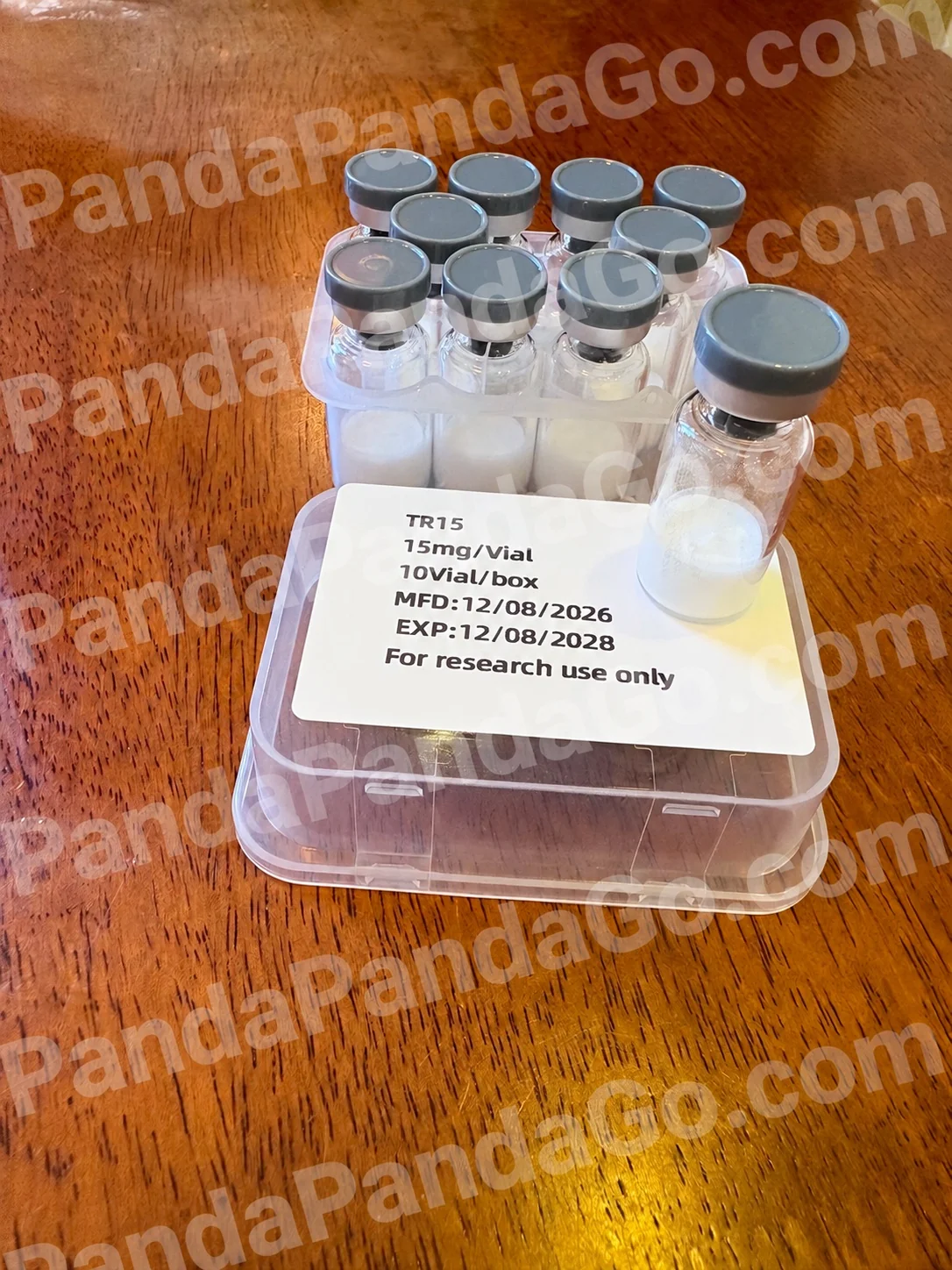 Tirzepatide 15mg product photograph